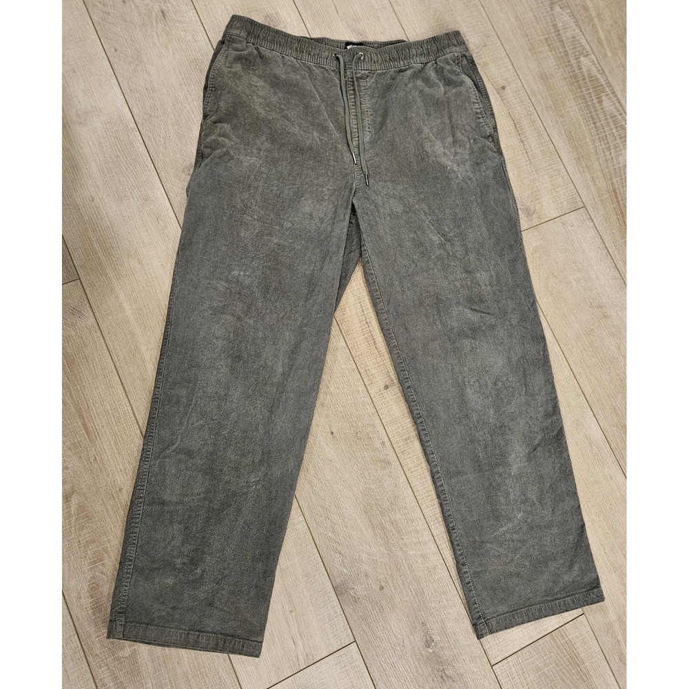 Billabong‎ Mens Corduroy Pants Size XL Drawstring Waist Pockets Surfer Beach